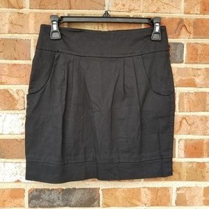 Hawks Black Skirt with Pockets Size S